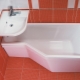 Waschbecken über dem Badezimmer: Typen und Gestaltungsideen