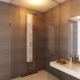 Varieties of shower panels with hydromassage and rain shower
