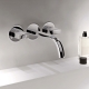 Varieties of wall-mounted washbasin faucets