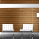 Veneered MDF panels for walls in interior design