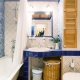 Provence style bathrooms: French charm and coziness