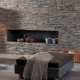 The use of natural stone for interior decoration