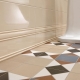 浴室地板踢脚板：选择和安装规则的提示