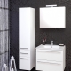 Bathroom cabinets: beautiful solutions for arranging space