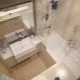 Design élégant d'une petite salle de bain: options et exemples
