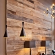 The subtleties of the process of decorating walls with wood