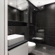 Toaleta v černé barvě: výhody a nápady na design