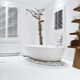 斯堪的纳维亚风格的浴室：简约和自然