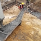 Concrete foundation for a house: types and manufacturing features