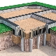 Pile-grillage foundation: design features and installation technology