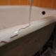 How to properly restore baths with liquid acrylic?