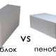 Gas block or foam block: what is the difference and which is better?