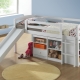 Modele de paturi pentru copii cu tobogan