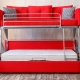 Sofa convertible into a bunk bed
