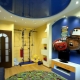Features of choosing a stretch ceiling in a nursery for a boy