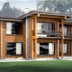 De subtiliteiten van het ontwerpen van huizen van milieuvriendelijk hout