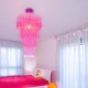 Opzioni di design per il soffitto nella stanza dei bambini per una ragazza
