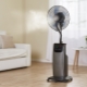 Ventilatoren met een luchtbevochtiger: apparaat, modeloverzicht en tips om te kiezen