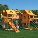 Wooden playgrounds: what is interesting for children and how to implement it?