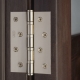 Door hinges: types, features of selection and installation