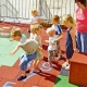 How to choose and install rubber tiles for a playground?