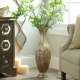 Podlahové vázy v interiéru: typy a jemnosti výběru