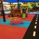 Rubber flooring for playgrounds: tips for choosing and using