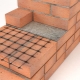 Reinforcement of brickwork: technology and subtleties of the process