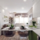 Sala de cocina con un área de 18 m2. m: características de planificación, diseño y zonificación