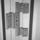 Scharnieren voor aluminium deuren: soorten en aanbevelingen voor selectie