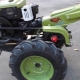 Assortment of Zubr walk-behind tractors and recommendations for their use