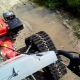 How to make a walk-behind tractor on tracks with your own hands?
