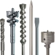 Forets pour un marteau perforateur: caractéristiques, types et tailles