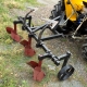 Selection and use of hillers for a mini-tractor