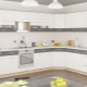 White corner kitchen: features and design options