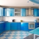 Corner kitchen colors