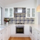 Decorating the kitchen with patchwork tiles