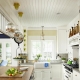 Ideas and options for decorating a country-style kitchen