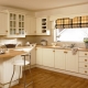 Kitchens with a window in the middle: features, layout and design