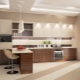 Kitchens with dark bottom and light top