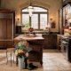 Kitchens in the English style: characteristics and features