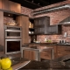 Loft-style kitchen: design options and design features
