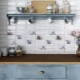 Características del uso de azulejos de estilo provenzal para la cocina.