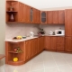 Features of assembling and installing a corner kitchen