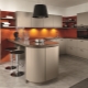 U-shaped kitchens with a bar counter: design and selection rules