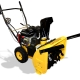 Snow blowers and snow plow attachments of the Celina brand