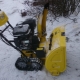 Snow blowers Caliber: varieties and operating rules