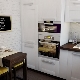 Moderne små køkkener: designmuligheder og eksempler i interiøret