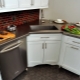 Dulapuri de chiuvetă de colț de bucătărie: tipuri și subtilități la alegere