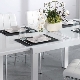 白色厨房桌子：内部的类型和示例